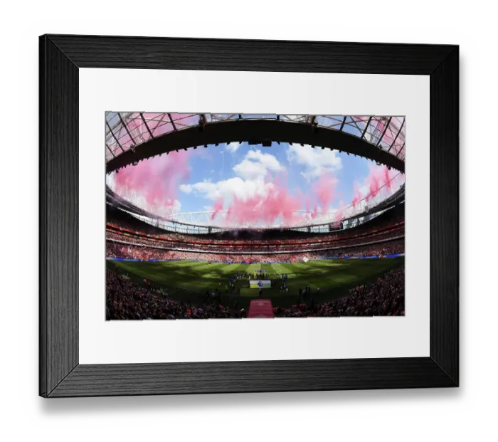 Framed Print : Arsenal FC v Everton FC - Premier League
