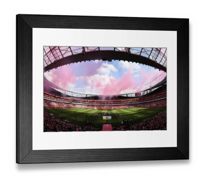 Framed Print : Arsenal FC v Everton FC - Premier League