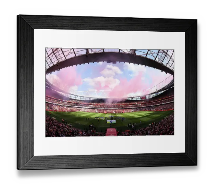 Framed Print : Arsenal FC v Everton FC - Premier League