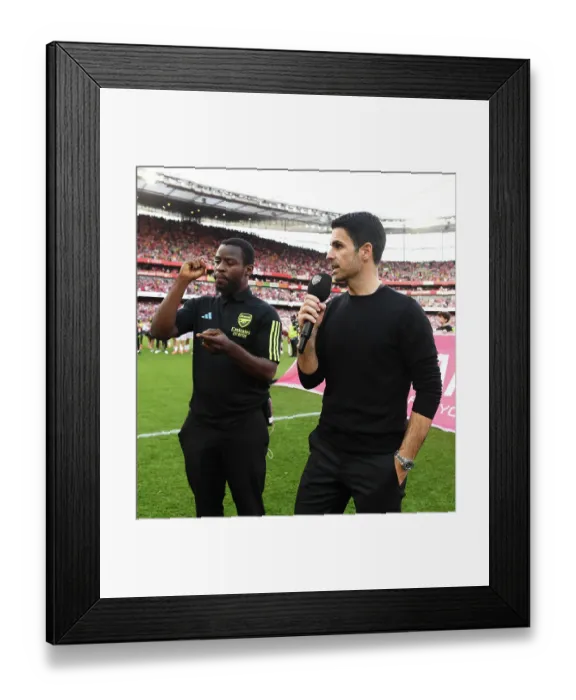 Framed Print : Arsenal FC v Everton FC - Premier League
