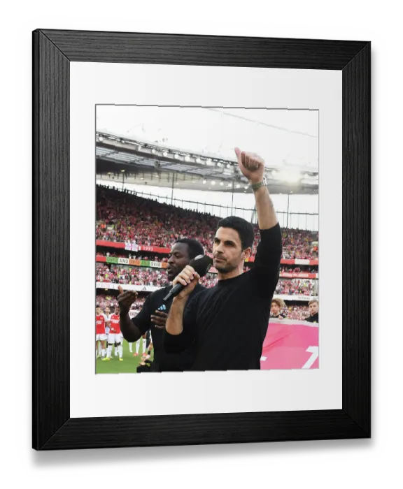 Framed Print : Arsenal FC v Everton FC - Premier League