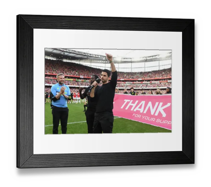 Framed Print : Arsenal FC v Everton FC - Premier League