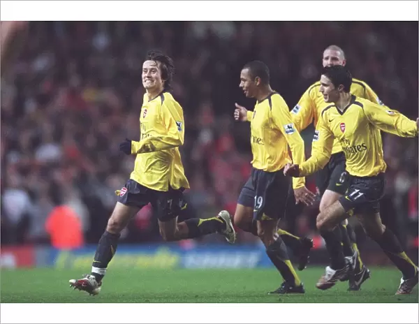 Rosicky, Van Persie, Gilberto, and Senderos: Arsenal's Unforgettable FA Cup Triumph Against Liverpool (2007)