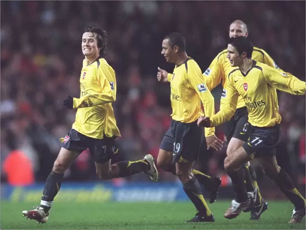 Rosicky, Van Persie, Gilberto, and Senderos: Arsenal's Unforgettable FA Cup Triumph Against Liverpool (2007)