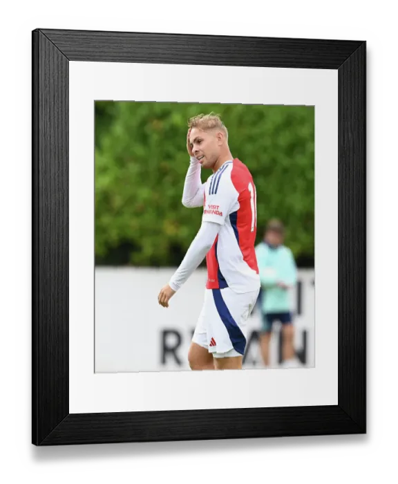 Framed Print : Arsenal XI v Leyton Orient XI: Pre-Season Friendly Framed Print : Arsenal XI v Leyton Orient XI: Pre-Season Friendly