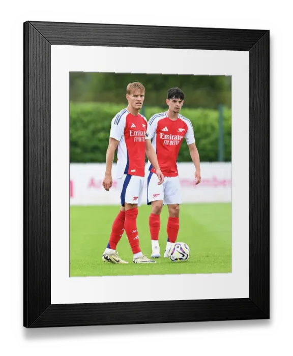 Framed Print : Arsenal XI v Leyton Orient XI: Pre-Season Friendly