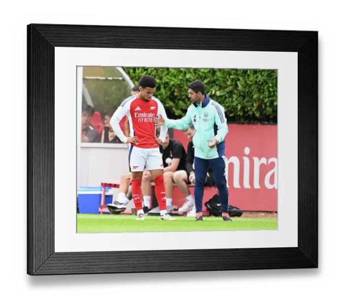 Framed Print : Arsenal XI v Leyton Orient XI: Pre-Season Friendly Framed Print : Arsenal XI v Leyton Orient XI: Pre-Season Friendly