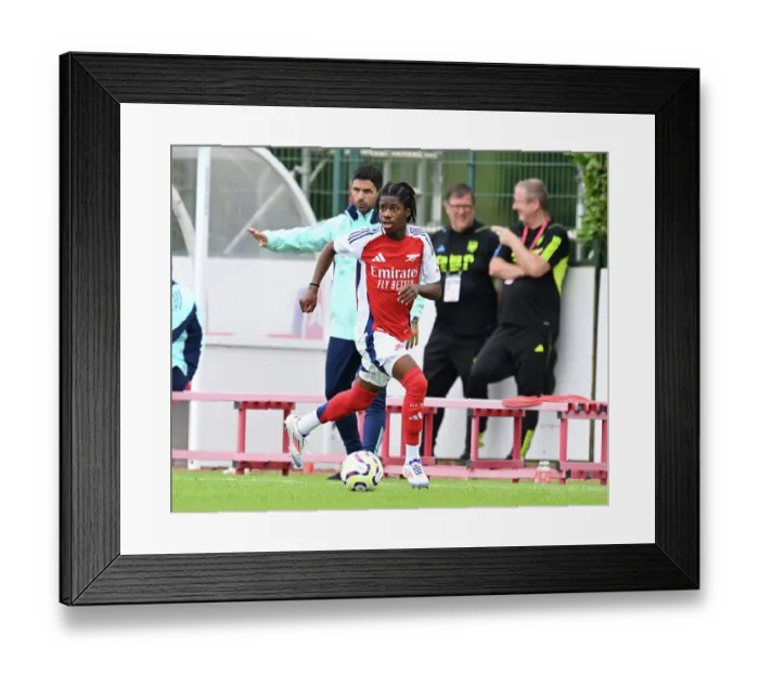 Framed Print : Arsenal XI v Leyton Orient XI: Pre-Season Friendly