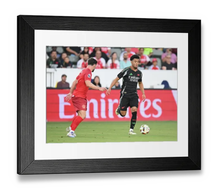 Framed Print : Arsenal FC v AFC Bournemouth - Pre-Season Friendly
