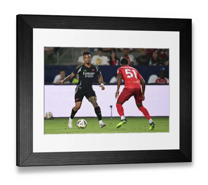Framed Print : Arsenal FC v AFC Bournemouth - Pre-Season Friendly