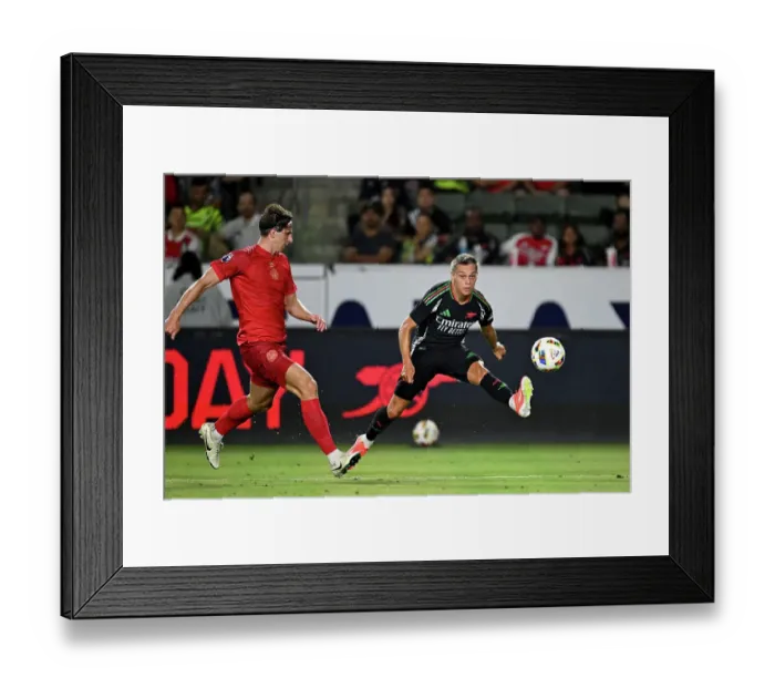 Framed Print : Arsenal FC v AFC Bournemouth - Pre-Season Friendly