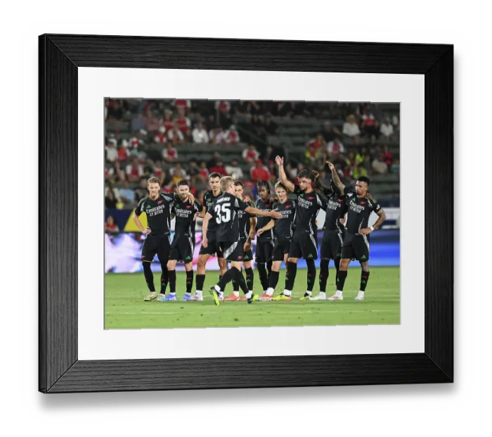 Framed Print : Arsenal FC v AFC Bournemouth - Pre-Season Friendly