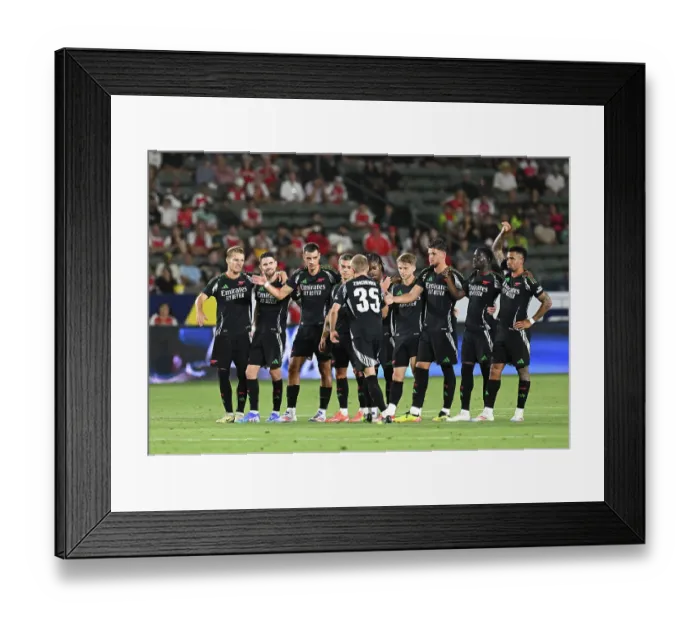 Framed Print : Arsenal FC v AFC Bournemouth - Pre-Season Friendly