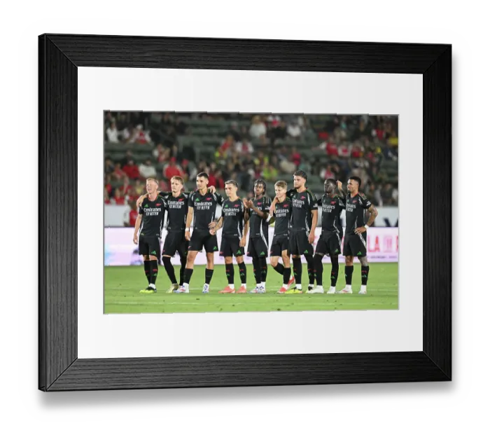 Framed Print : Arsenal FC v AFC Bournemouth - Pre-Season Friendly