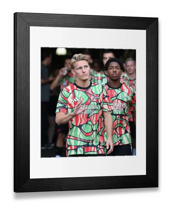 Framed Print : Arsenal FC v AFC Bournemouth - Pre-Season Friendly