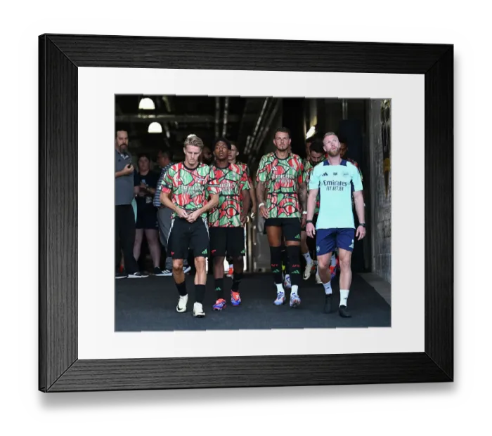 Framed Print : Arsenal FC v AFC Bournemouth - Pre-Season Friendly