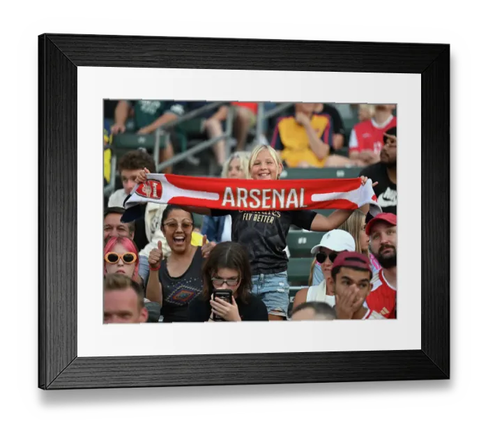 Framed Print : Arsenal FC v AFC Bournemouth - Pre-Season Friendly