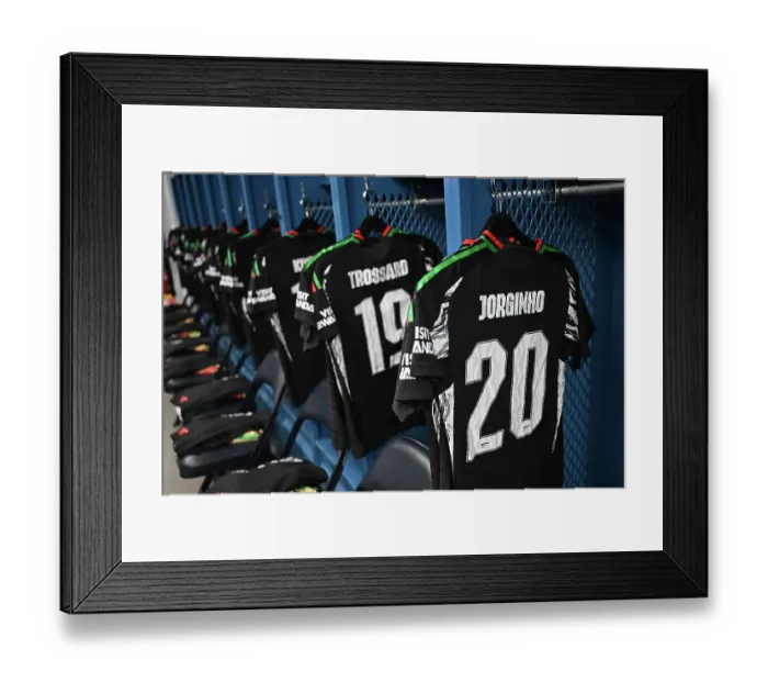 Framed Print : Arsenal FC v AFC Bournemouth - Pre-Season Friendly