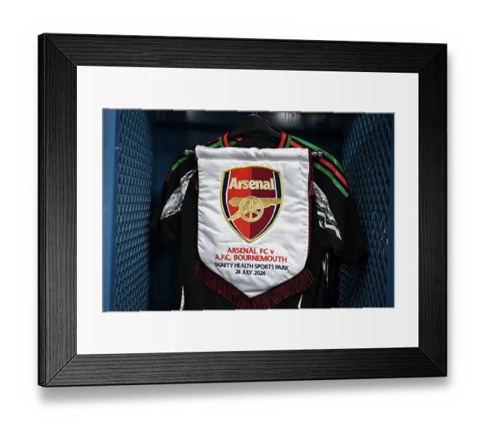 Framed Print : Arsenal FC v AFC Bournemouth - Pre-Season Friendly Framed Print : Arsenal FC v AFC Bournemouth - Pre-Season Friendly