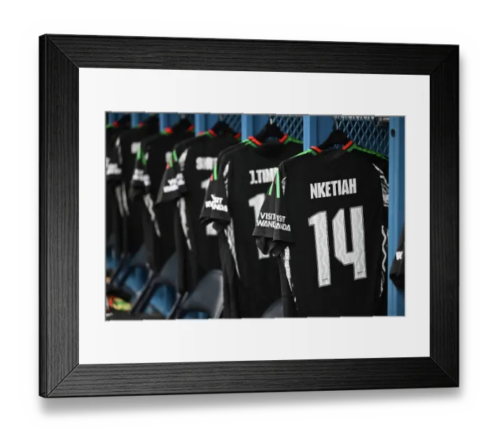 Framed Print : Arsenal FC v AFC Bournemouth - Pre-Season Friendly