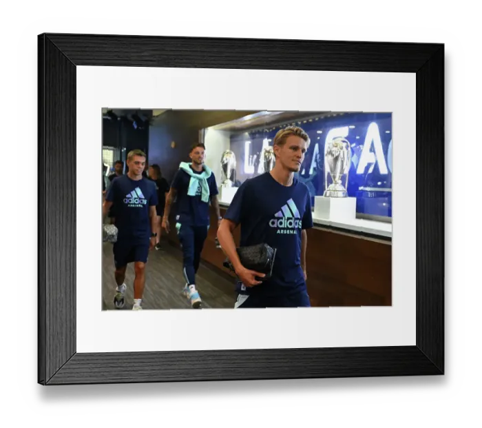 Framed Print : Arsenal FC v AFC Bournemouth - Pre-Season Friendly