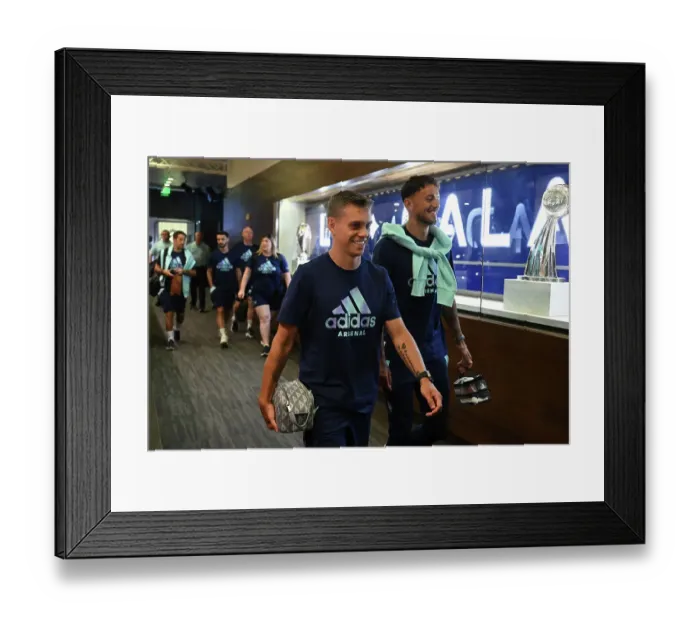 Framed Print : Arsenal FC v AFC Bournemouth - Pre-Season Friendly