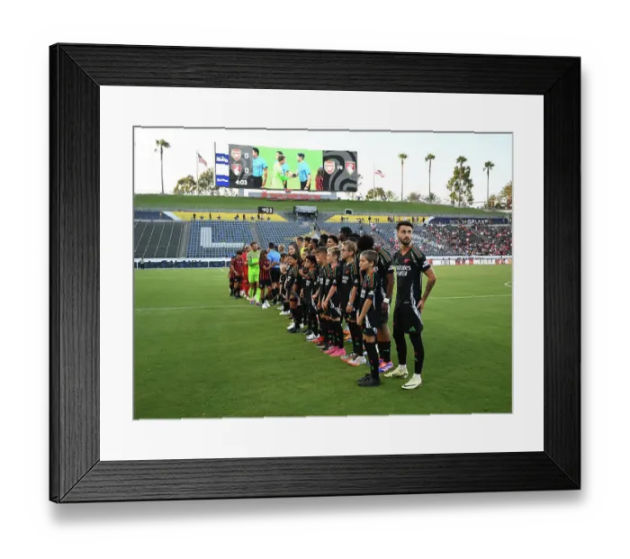 Framed Print : Arsenal FC v AFC Bournemouth - Pre-Season Friendly