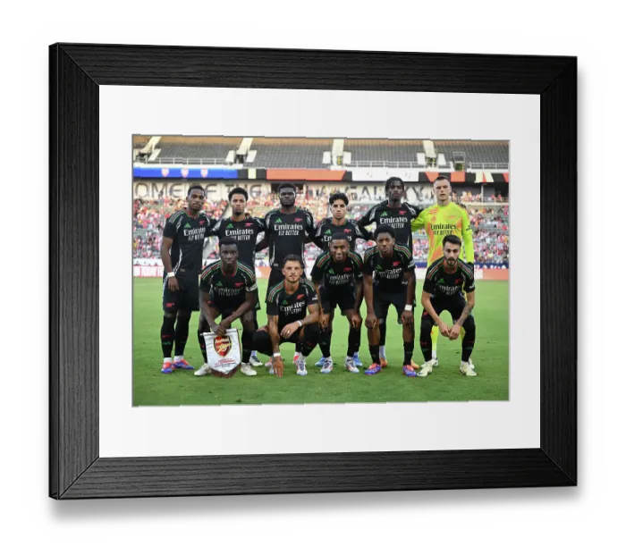 Framed Print : Arsenal FC v AFC Bournemouth - Pre-Season Friendly