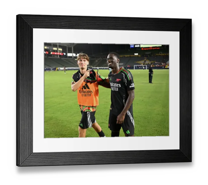 Framed Print : Arsenal FC v AFC Bournemouth - Pre-Season Friendly