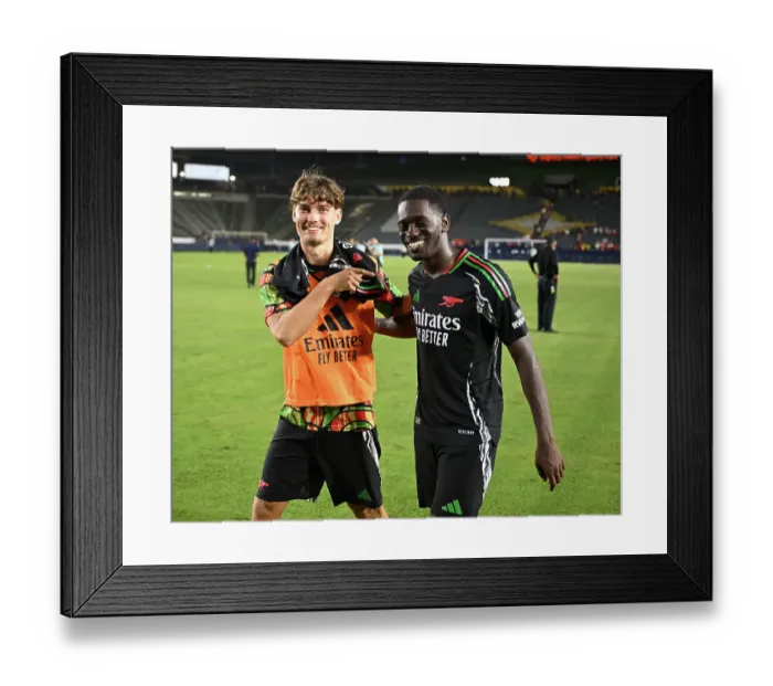 Framed Print : Arsenal FC v AFC Bournemouth - Pre-Season Friendly Framed Print : Arsenal FC v AFC Bournemouth - Pre-Season Friendly