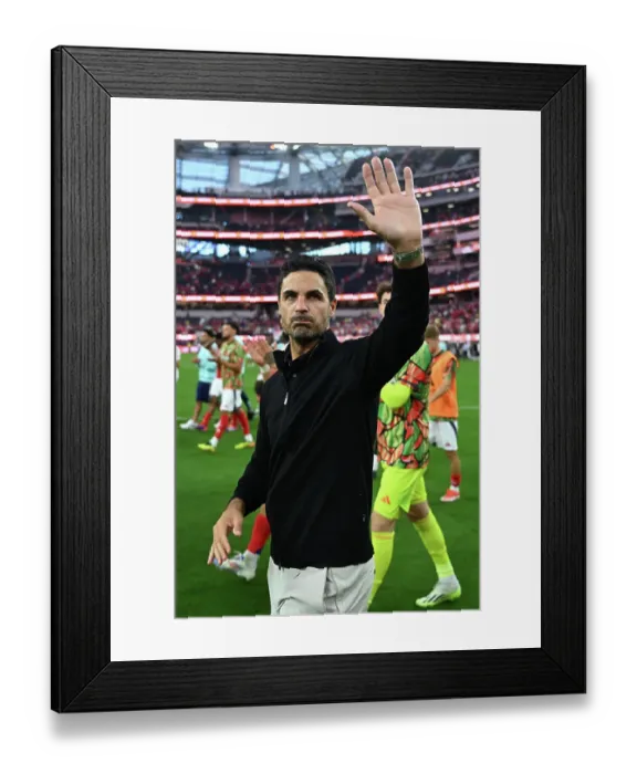 Framed Print : Arsenal FC v Manchester United - Pre-Season Friendly