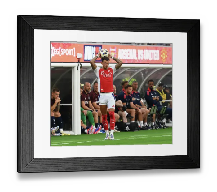 Framed Print : Arsenal FC v Manchester United - Pre-Season Friendly
