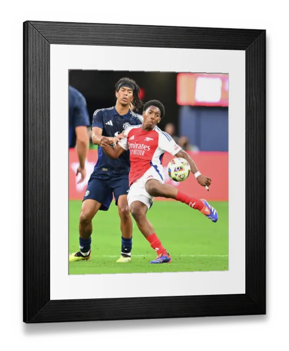 Framed Print : Arsenal FC v Manchester United - Pre-Season Friendly