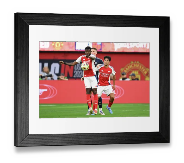 Framed Print : Arsenal FC v Manchester United - Pre-Season Friendly