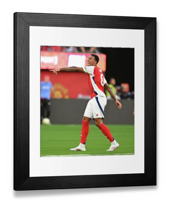 Framed Print : Arsenal FC v Manchester United - Pre-Season Friendly