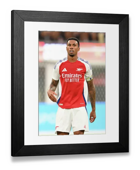 Framed Print : Arsenal FC v Manchester United - Pre-Season Friendly