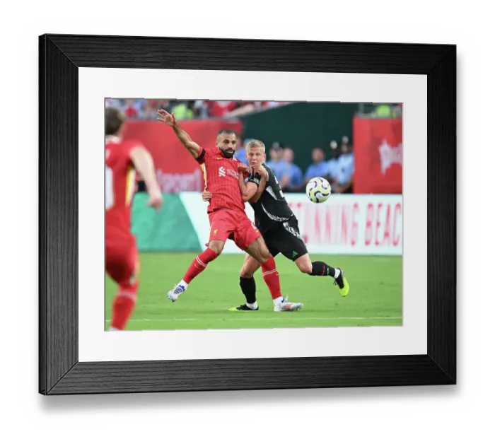 Framed Print : Arsenal FC v Liverpool FC - Pre-Season Friendly