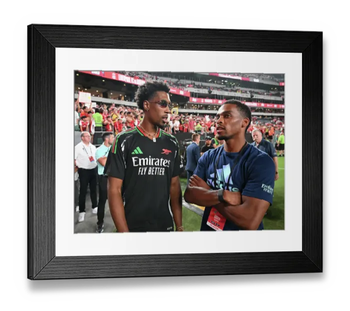 Framed Print : Arsenal FC v Liverpool FC - Pre-Season Friendly