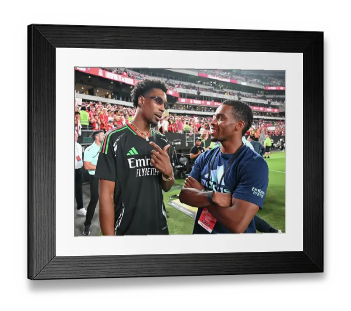 Framed Print : Arsenal FC v Liverpool FC - Pre-Season Friendly