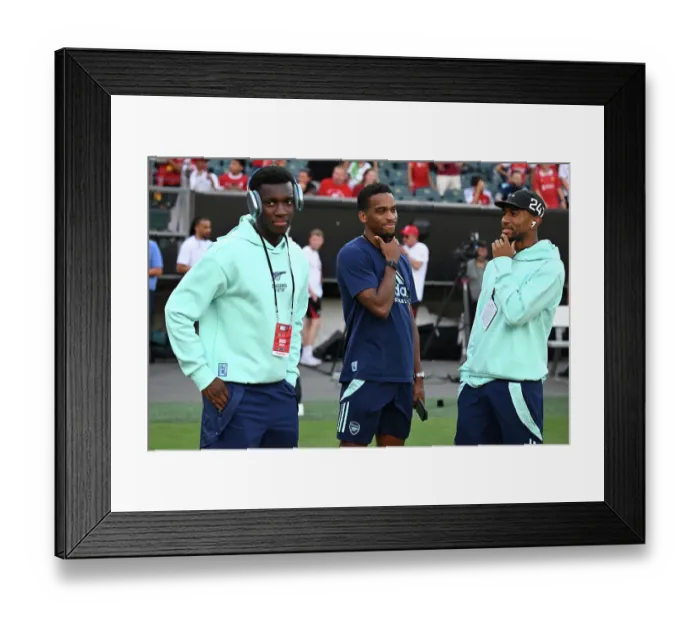 Framed Print : Arsenal FC v Liverpool FC - Pre-Season Friendly