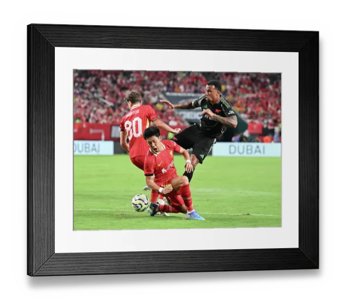 Framed Print : Arsenal FC v Liverpool FC - Pre-Season Friendly Framed Print : Arsenal FC v Liverpool FC - Pre-Season Friendly