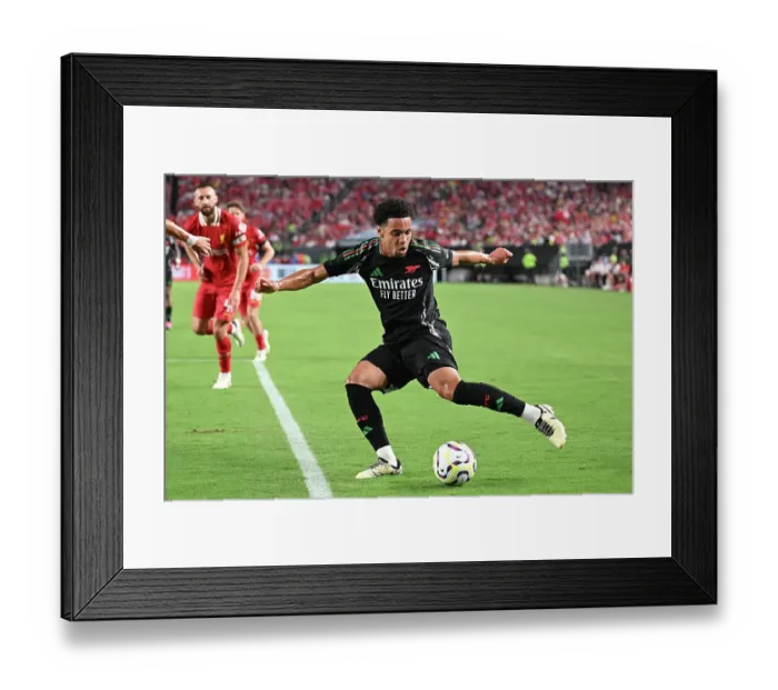 Framed Print : Arsenal FC v Liverpool FC - Pre-Season Friendly