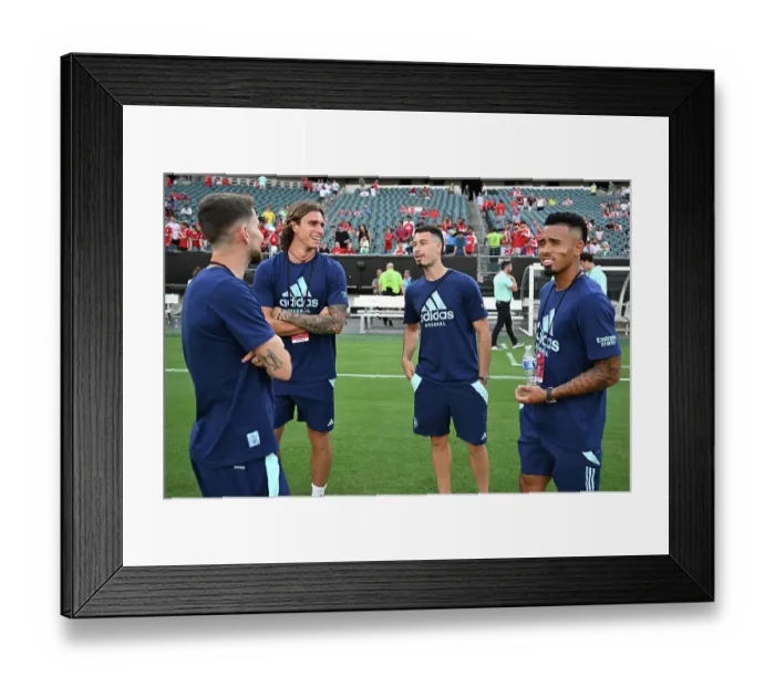 Framed Print : Arsenal FC v Liverpool FC - Pre-Season Friendly