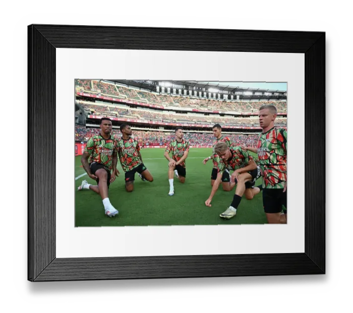 Framed Print : Arsenal FC v Liverpool FC - Pre-Season Friendly