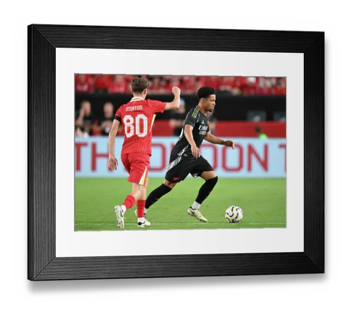 Framed Print : Arsenal FC v Liverpool FC - Pre-Season Friendly