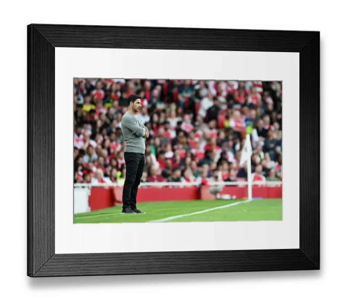Framed Print : Arsenal v Bayer 04 Leverkusen - Pre-Season Friendly