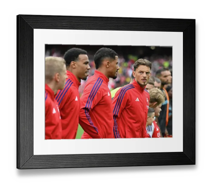 Framed Print : Arsenal v Bayer 04 Leverkusen - Pre-Season Friendly