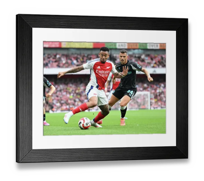 Framed Print : Arsenal v Bayer 04 Leverkusen - Pre-Season Friendly