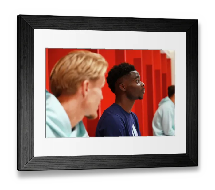 Framed Print : Arsenal v Bayer 04 Leverkusen - Pre-Season Friendly
