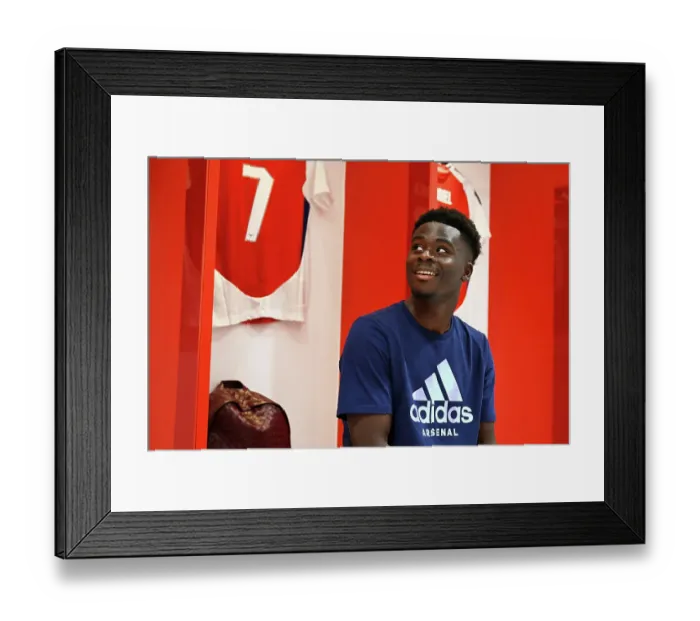Framed Print : Arsenal v Bayer 04 Leverkusen - Pre-Season Friendly